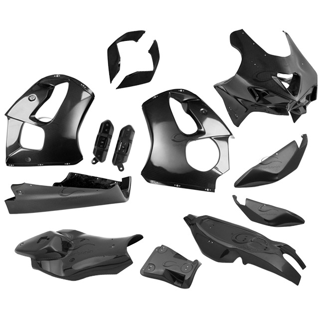 Komplettes Verkleidungsset Carbon Kawasaki ZX-10 R/RR (2026) Carbonin