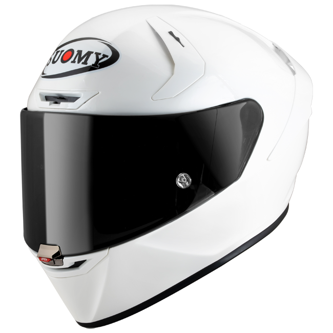 Suomy SR-GP Evo kaciga Plain Pearl White Glossy K6S200W3 