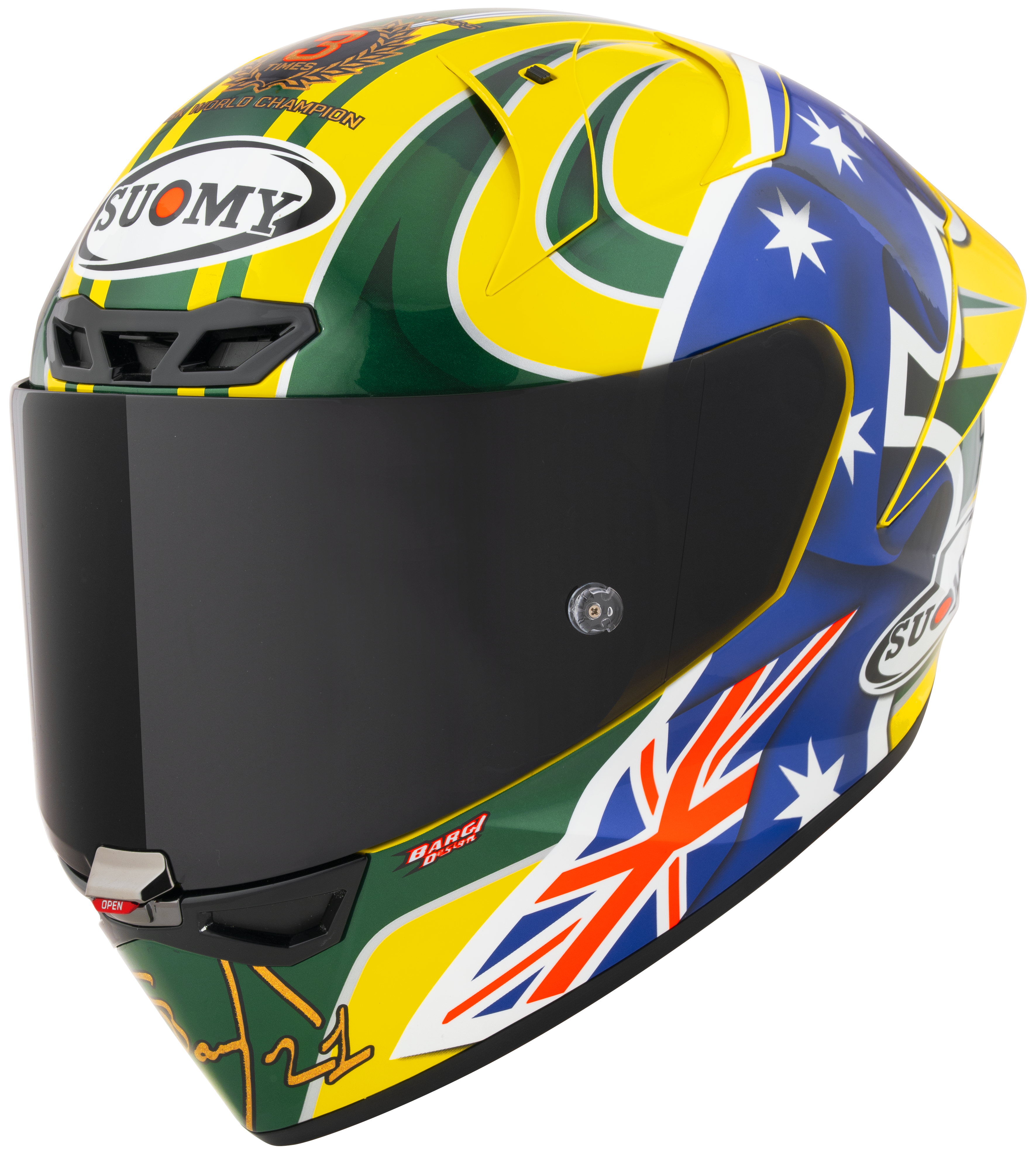 Suomy S1-XR GP kaciga Troy Bayliss Replica 2005 K6SX0002 