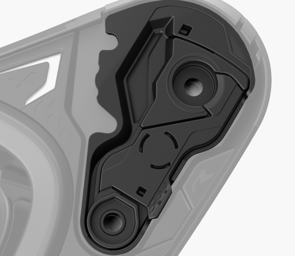 Nexx X.R3R kaciga Swirl Carbon Crvena Srebrna 01XR323489023 