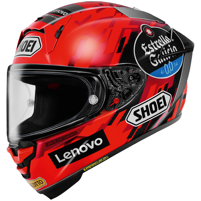 Shoei X-SPR PRO kaciga M.Marquez93 TC-1 replika Marca Márqueza 2025 