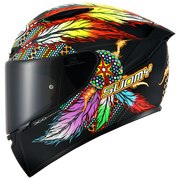 Suomy Track-1 kaciga Chieftain Matt Black K6T10014 