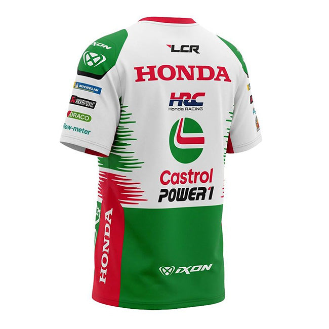 LCR Honda Racing Team Johann Zarco #5 T-shirt replika za muškarce 2026 IXON 