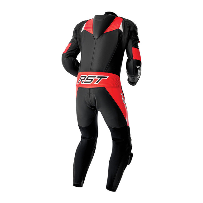 RST Tractech EVO D3O kombinezon za trkače Kožno odijelo – Perforirani racing kombinezon | Muškarci | Crno/Crveno | 103634 