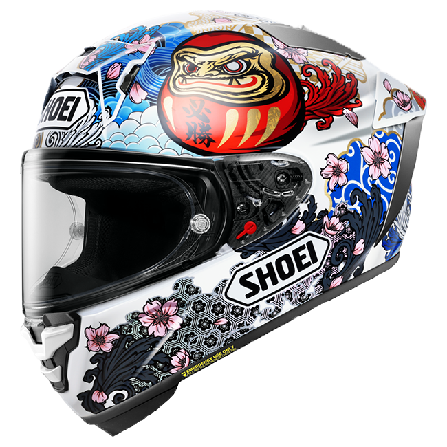 Shoei X-SPR PRO kaciga Márquez Motegi5 TC-6 - Marc Márquez Motegi 2025 replika 