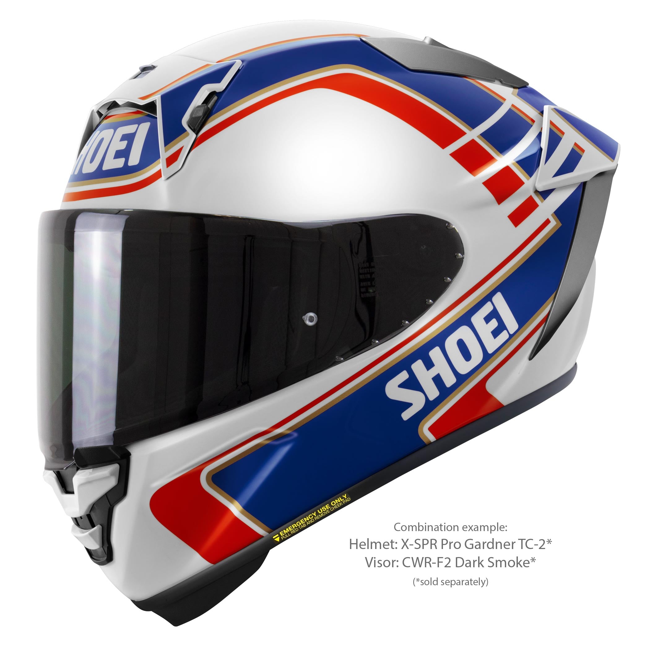Shoei X-SPR PRO kaciga Wayne Gardner Replica TC-2 