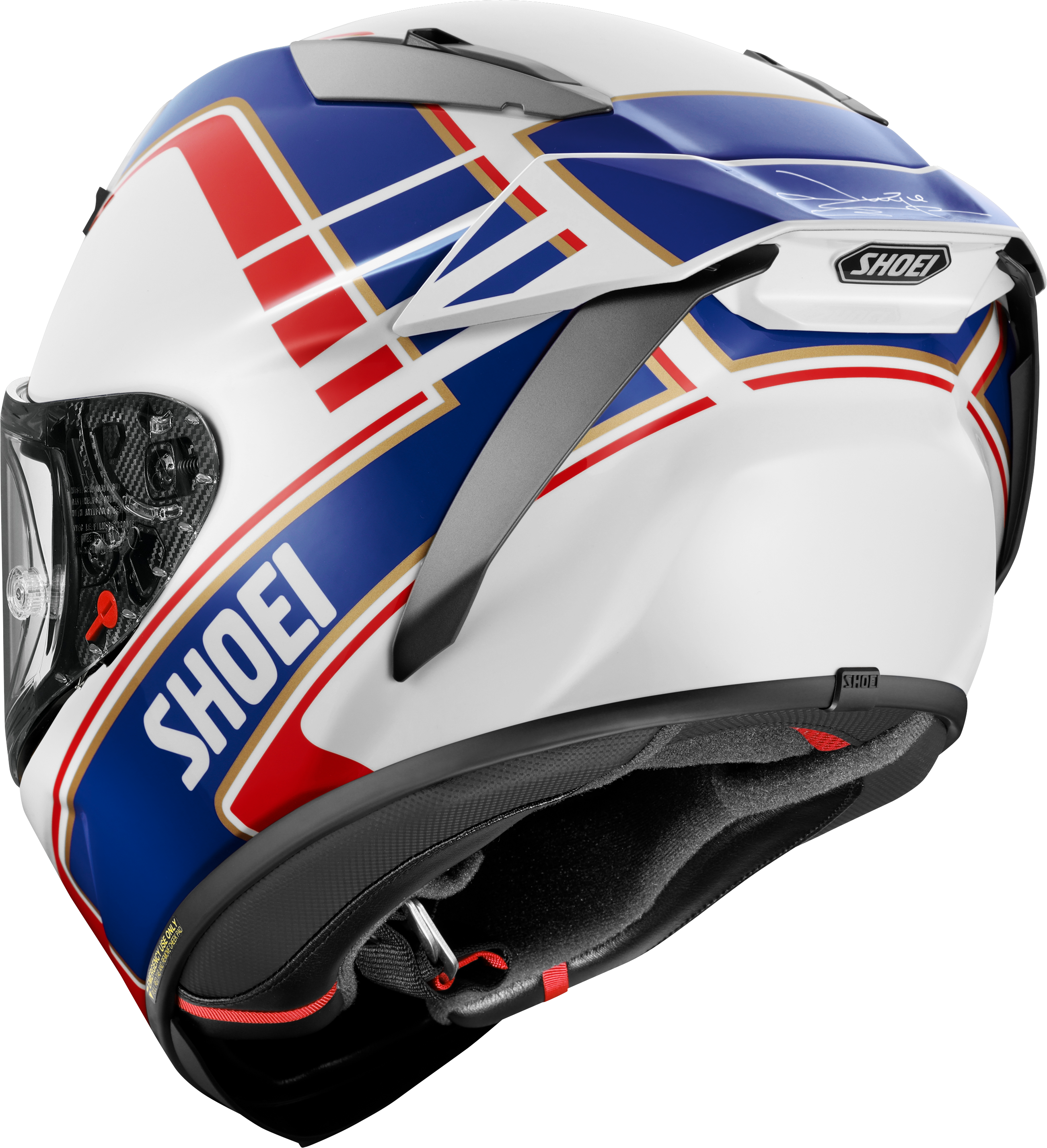 Shoei X-SPR PRO kaciga Wayne Gardner Replica TC-2 