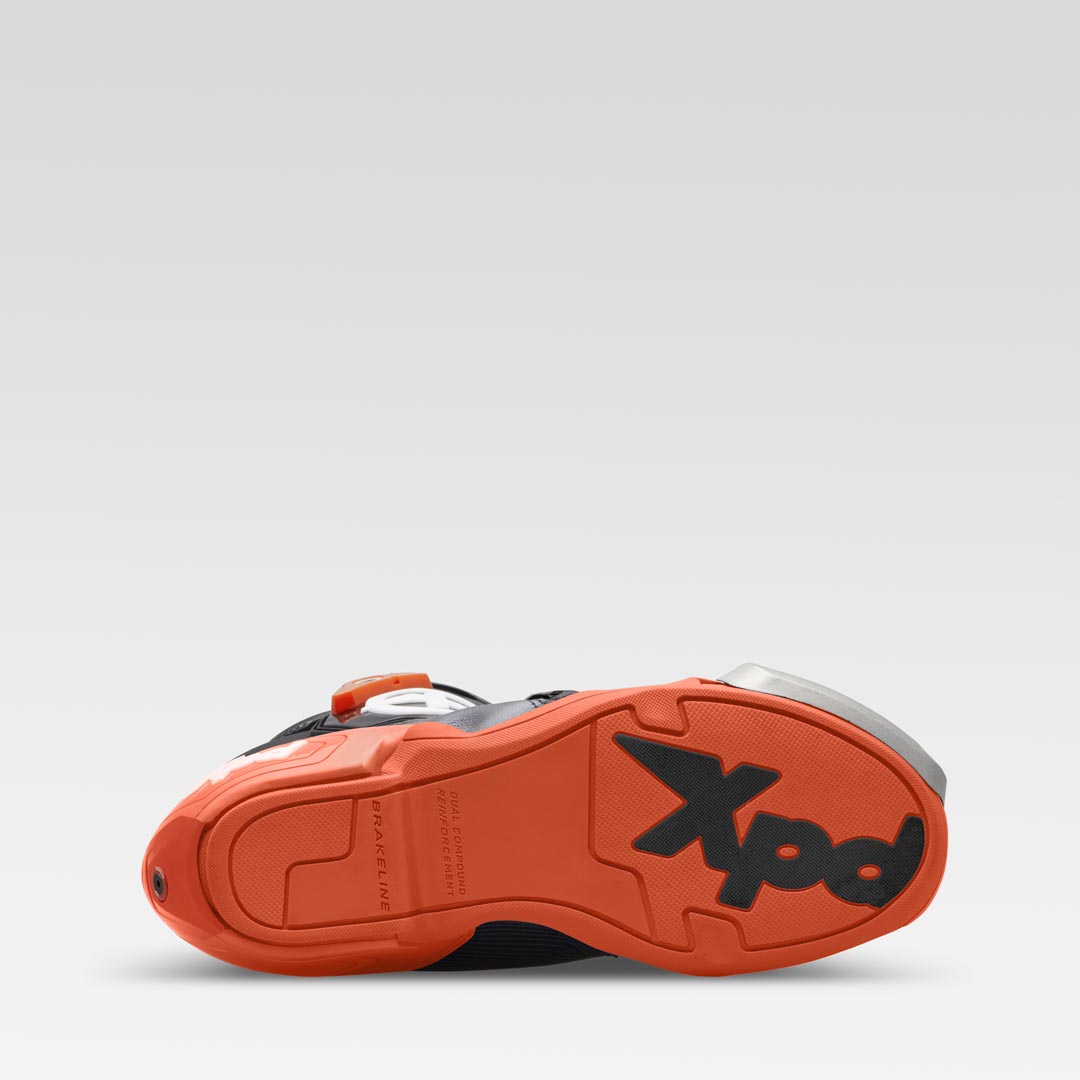 XPD XP9-R trkaći i cestovni motociklistički čizmi | Muški | Narančasta/Crna 