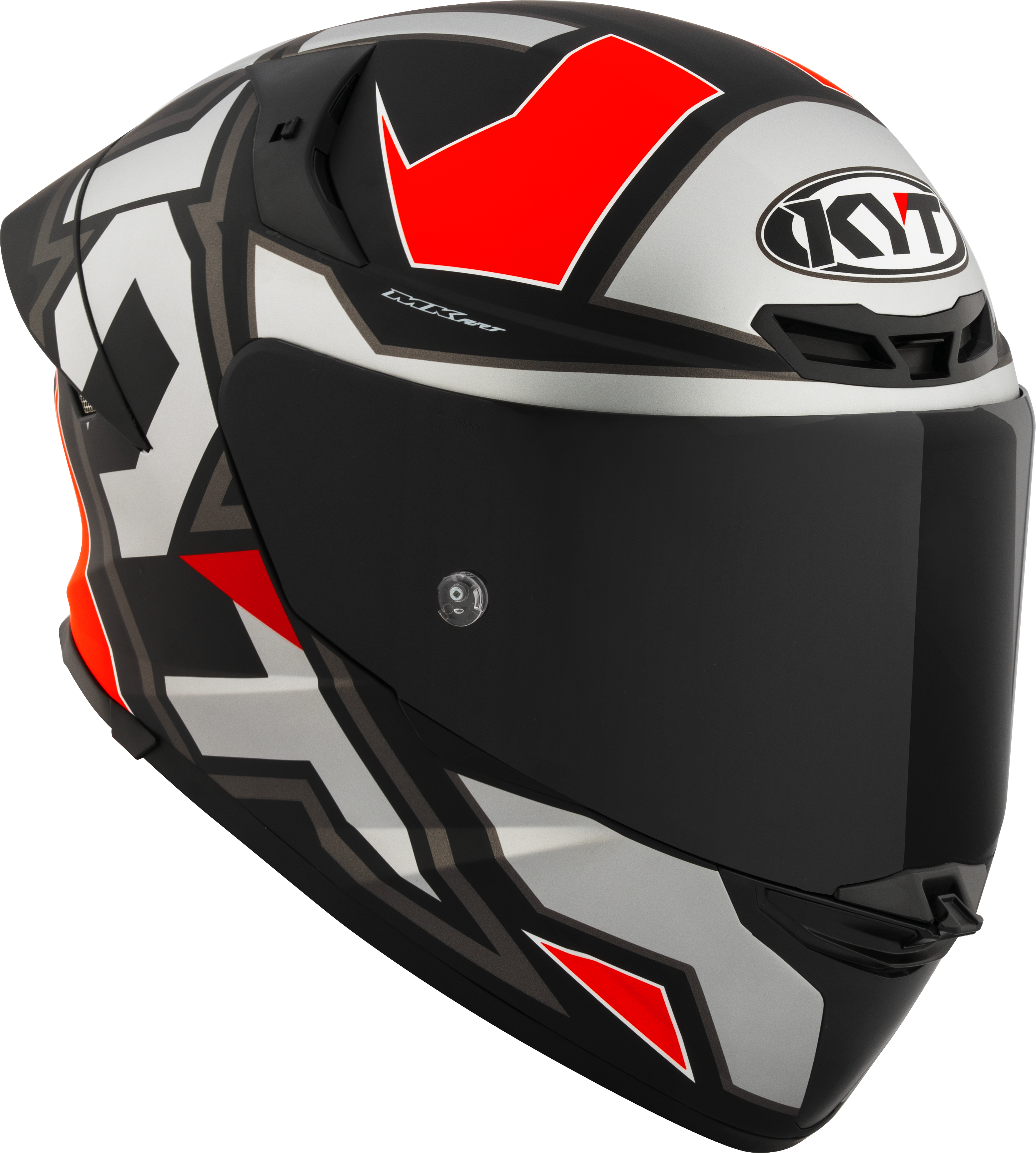 KYT TT-Revo kaciga Electron Grey Red mat Y6TR0006 