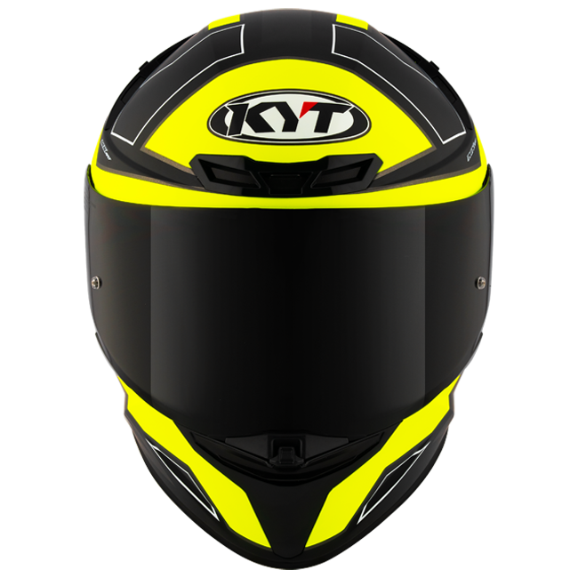 KYT TT-Revo kaciga Electron Black Yellow mat Y6TR0007 