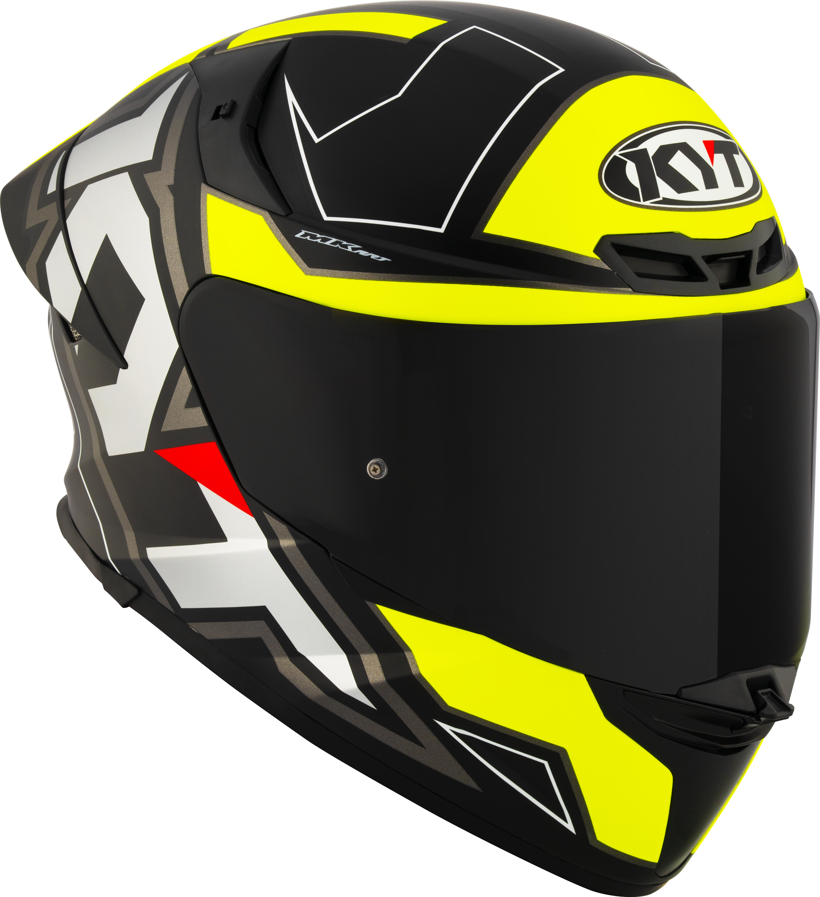 KYT TT-Revo kaciga Electron Black Yellow mat Y6TR0007 