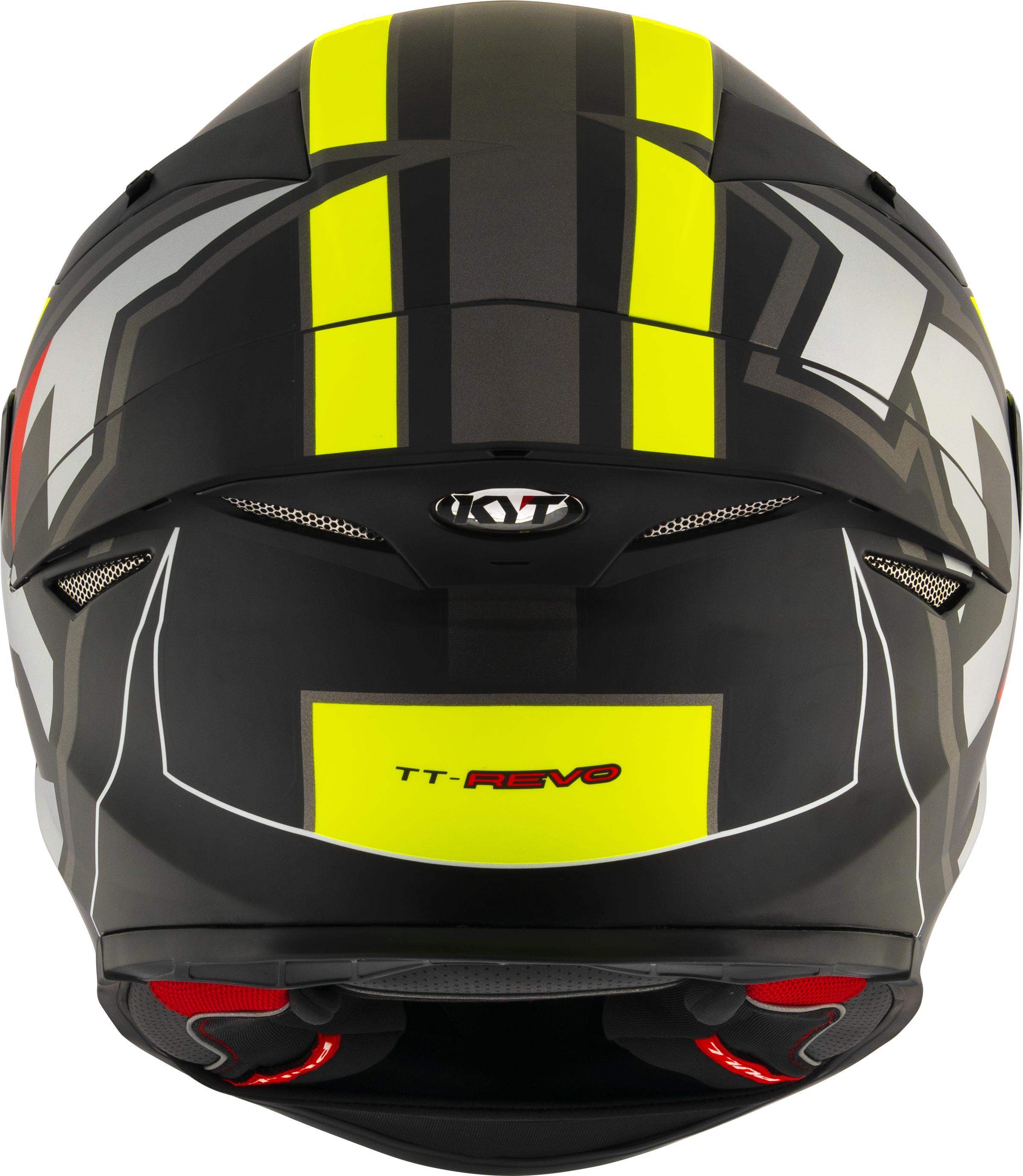 KYT TT-Revo kaciga Electron Black Yellow mat Y6TR0007 