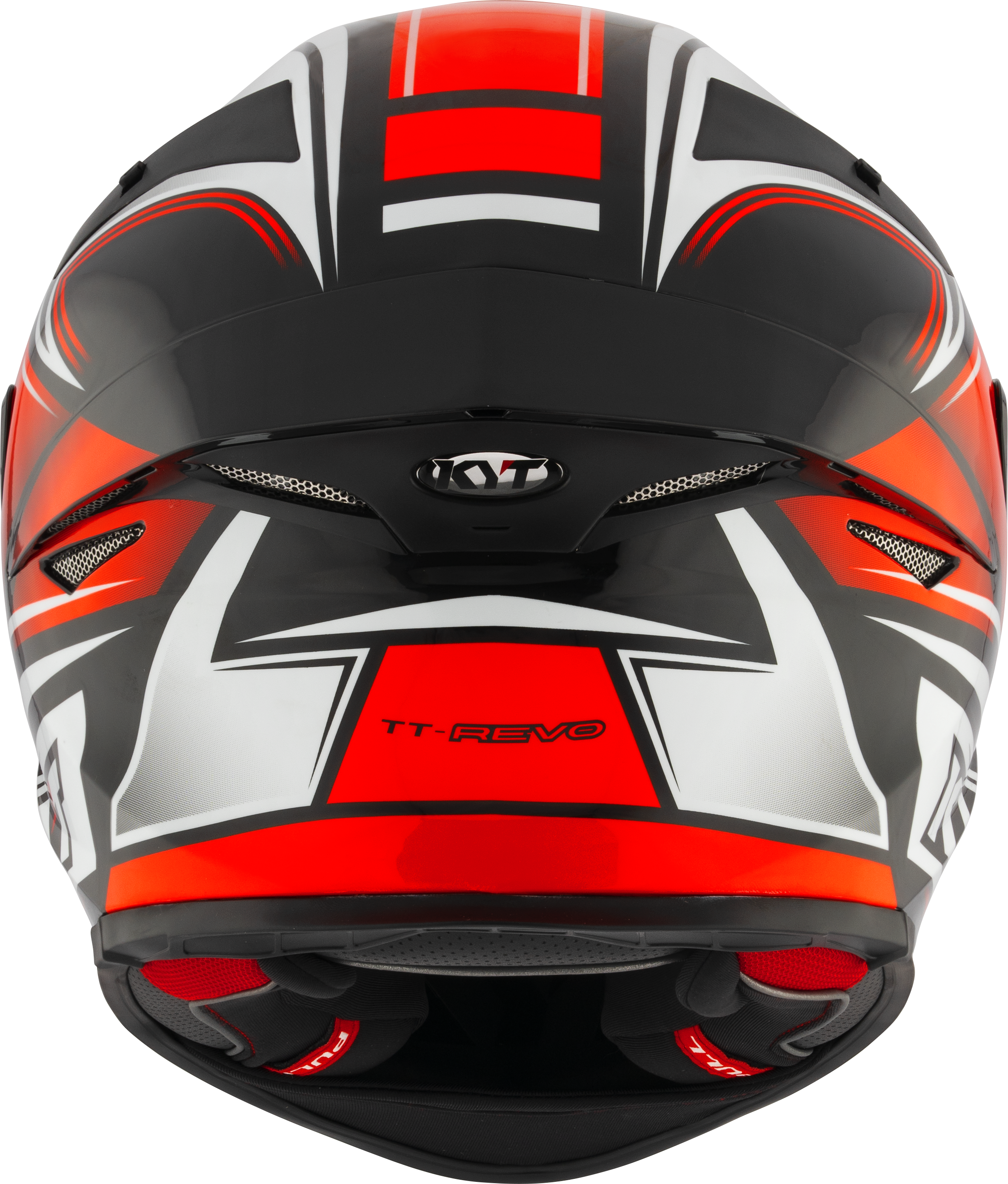 KYT TT-Revo kaciga Tourist Red Fluo Y6TR0012 