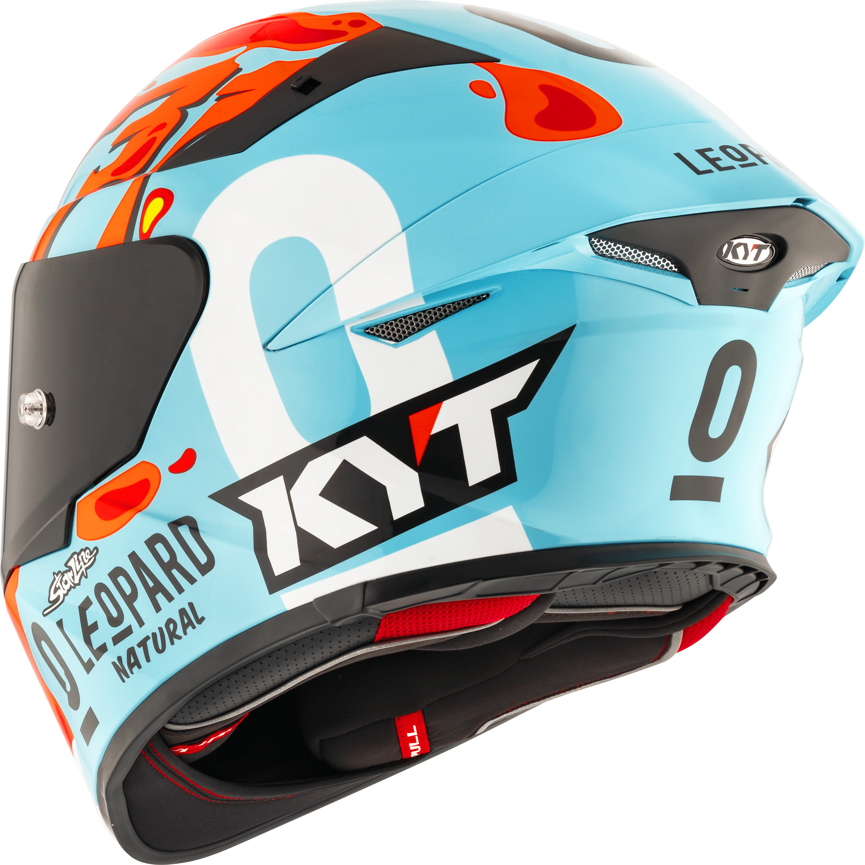 KYT TT-Revo kaciga Leopard Replica Aragon Y6TR0054 