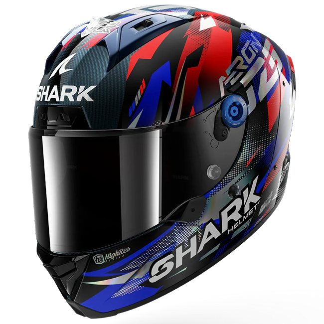 Shark Aeron kaciga Johann Zarco Replica GP de France – Karbon plava krom 