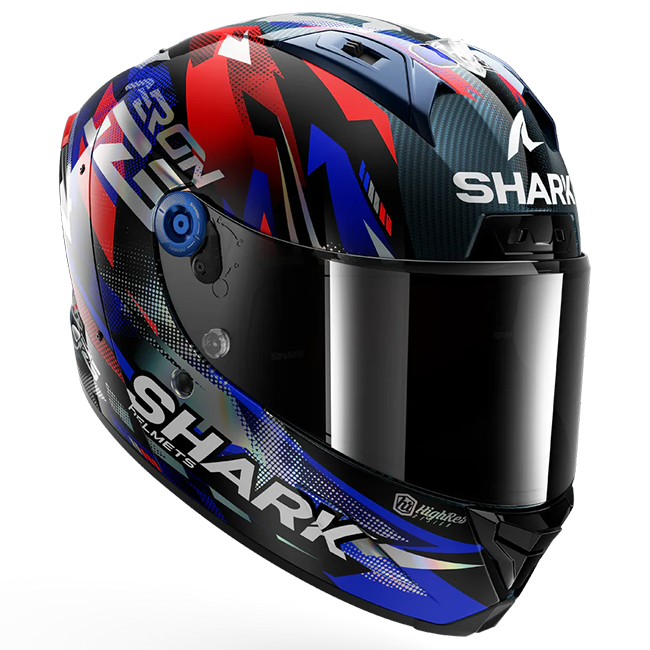 Shark Aeron kaciga Johann Zarco Replica GP de France – Karbon plava krom 