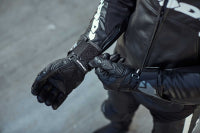 Spidi Carbo 5 Sport motociklističke kožne rukavice | Muške | Crna | A185026 