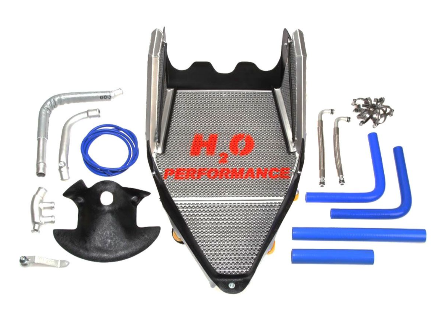 H2O Performance sustav hlađenja vode + ulja kit za Ducati Panigale V4/R/S (18-24) 