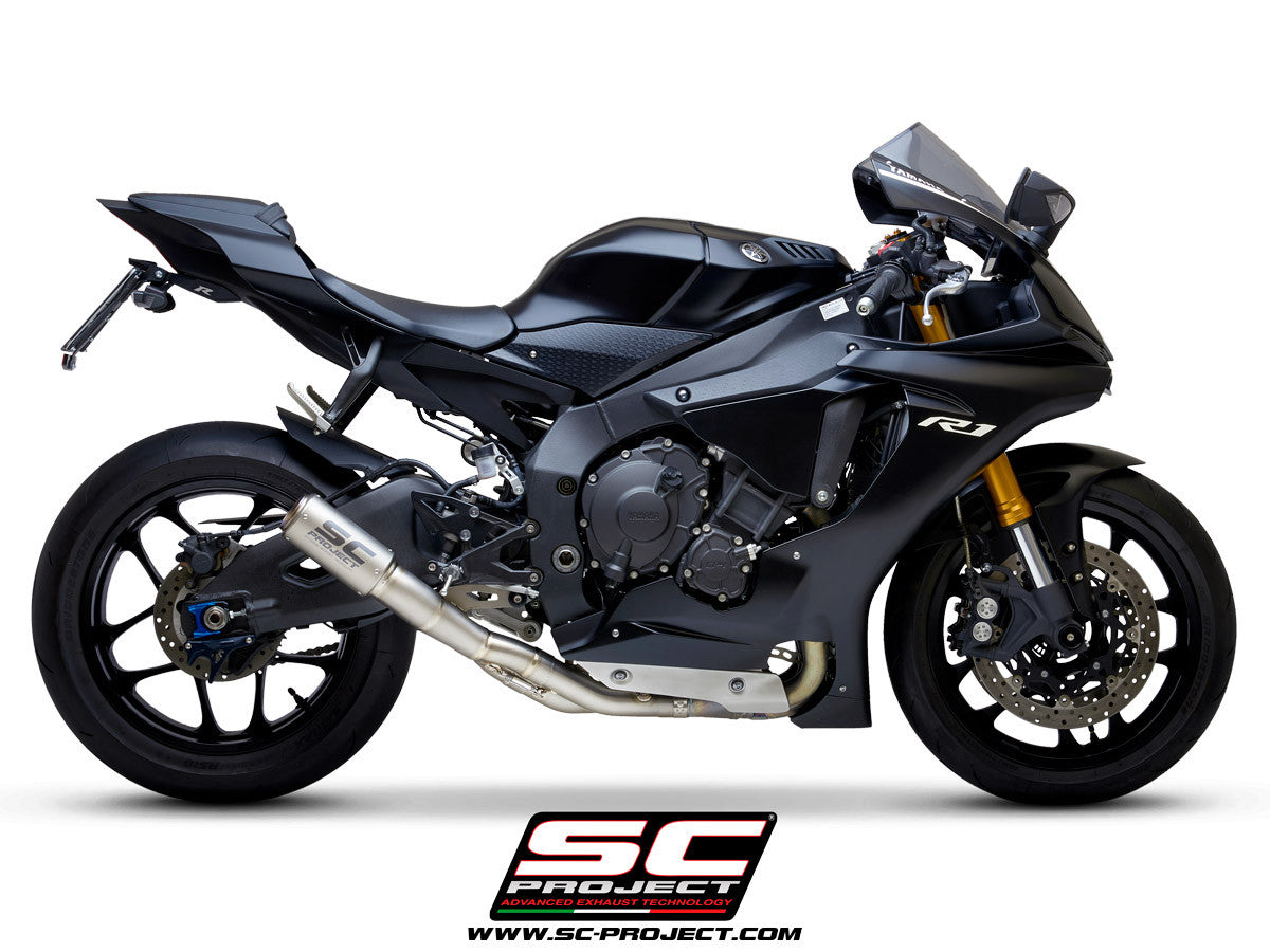 SC-Project Slip-On CR-T + KAT zamjenski cijev Yamaha YZF-R1/M RN65 (20-26) Y11C-DET36 
