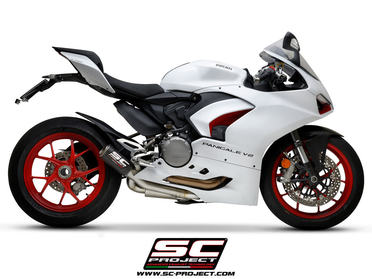 SC-Project Polu-kompletni sustav CR-T Ducati Panigale V2 955 (20-24) D35A-LT69CR 