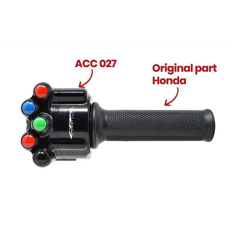 Kućište plina s prekidačem na upravljaču JetPrime Honda CBR 1000 RR-R SC82 (20-26) JP ACC 027 