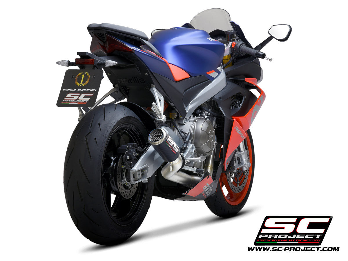 SC-Project nehrđajući čelik kompletni sustav ispuha 2-1 CR-T Aprilia RS 660 (20-24) 