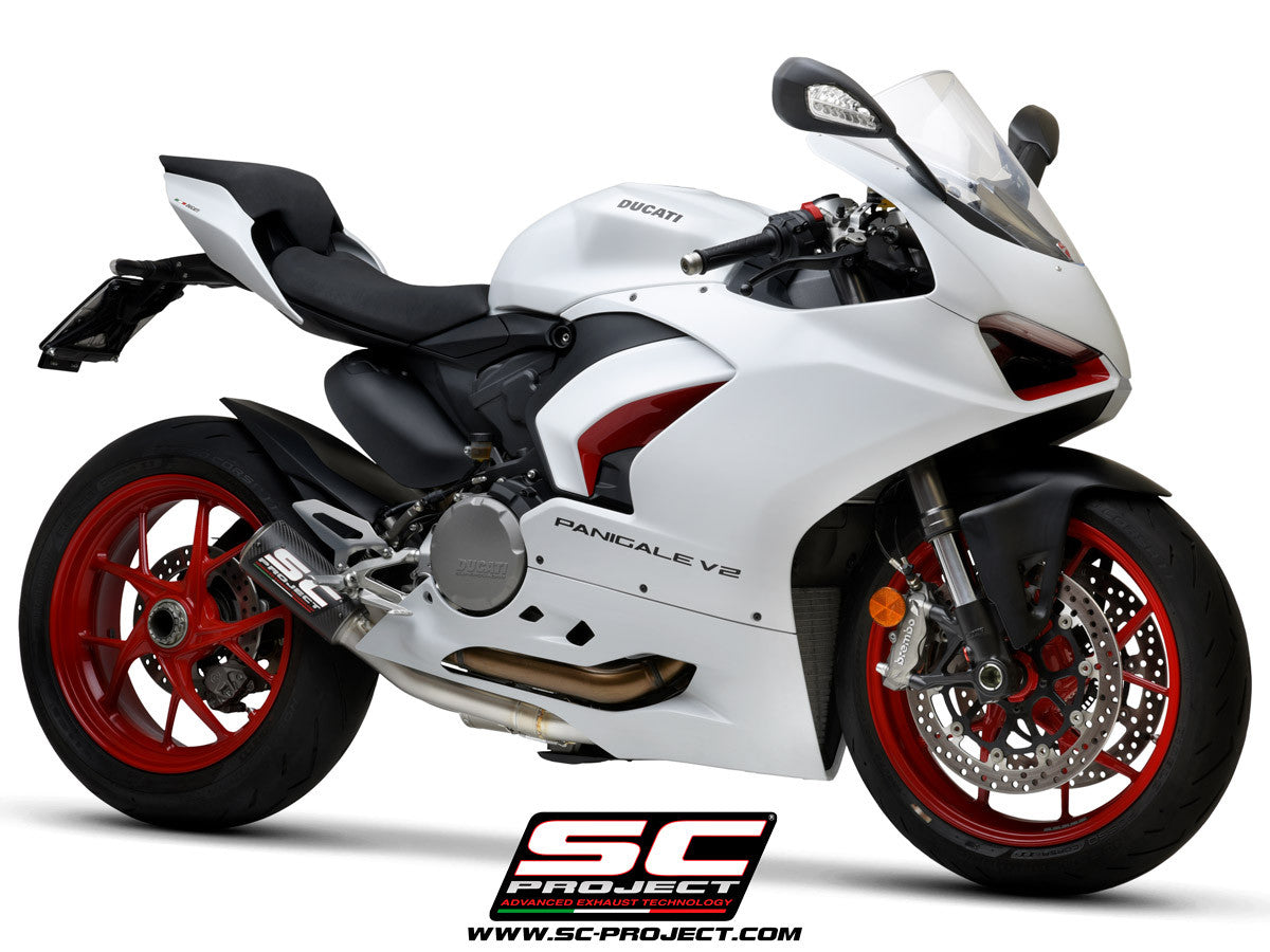 SC-Project Polu-kompletni sustav CR-T Ducati Panigale V2 955 (20-24) D35A-LT69CR 