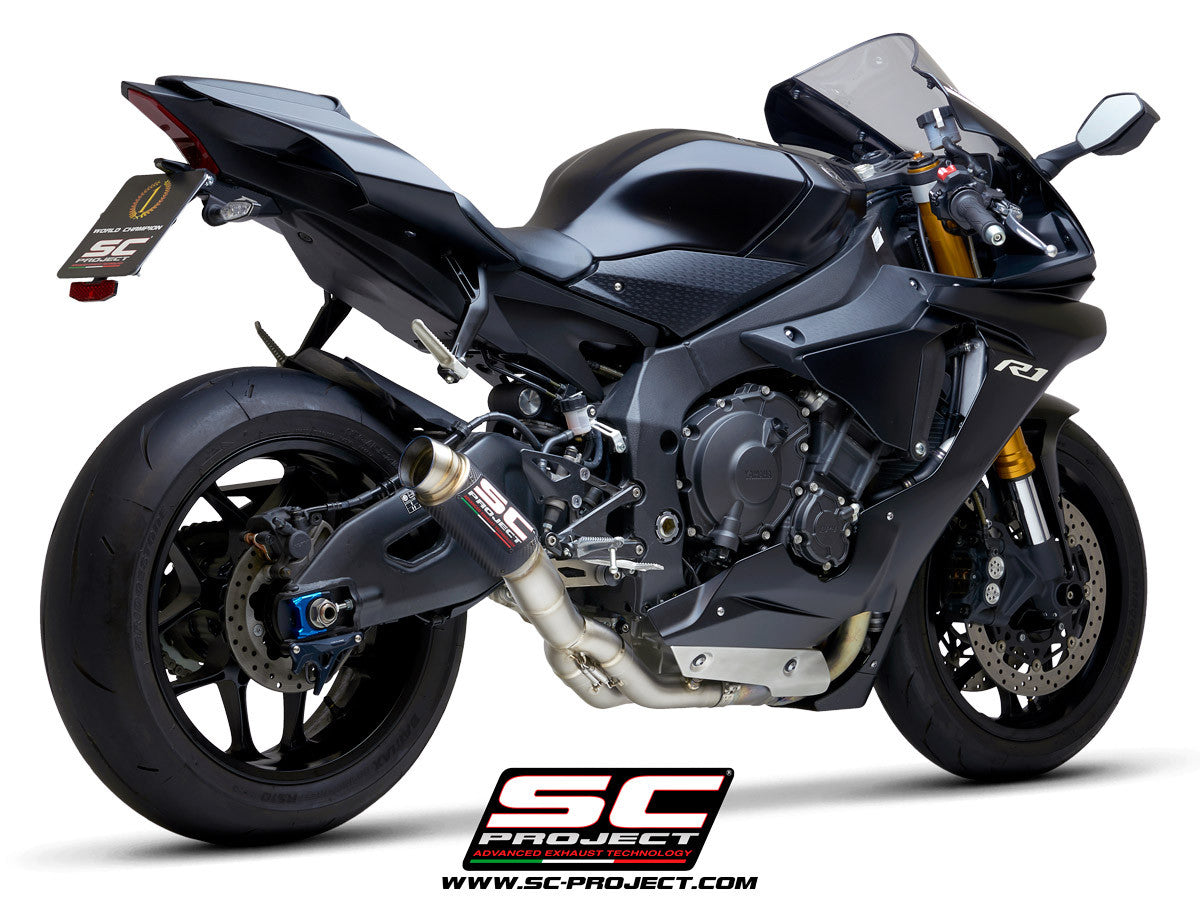 SC-Project Slip-On GP70-R + KAT zamjenska cijev Yamaha YZF-R1/M RN65 (20-26) Y11C-DET70 