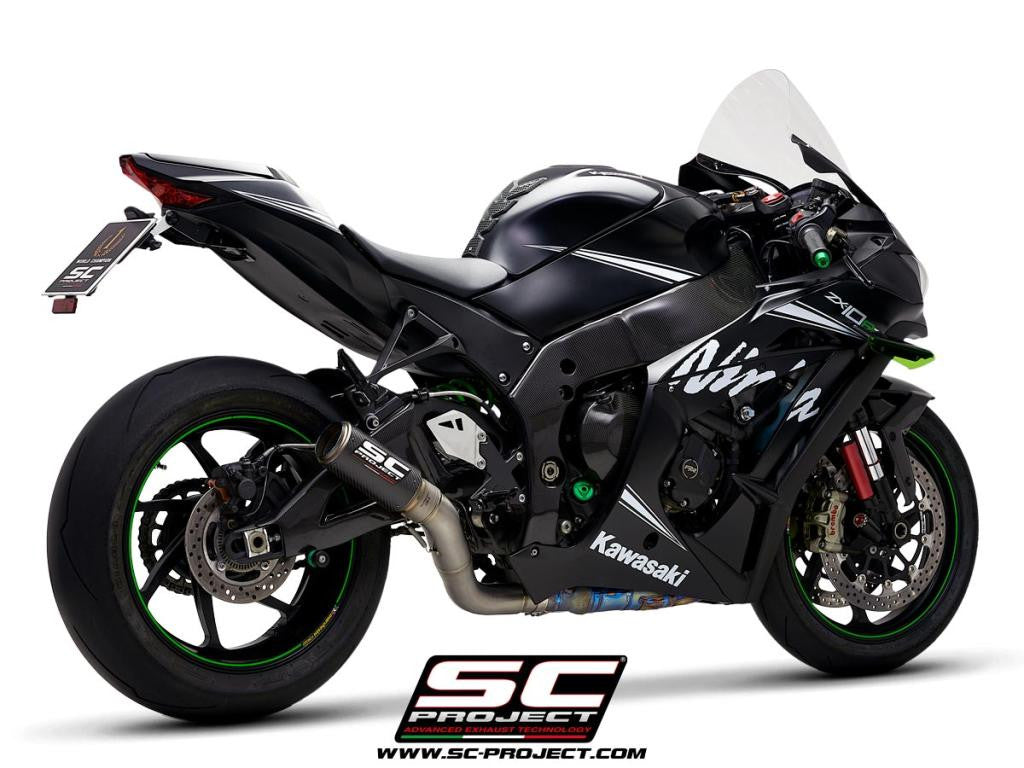 SC-Project Slip-On CR-T + KAT zamjensko cijev Kawasaki ZX-10 R/RR (16-20) K22A-DET36 