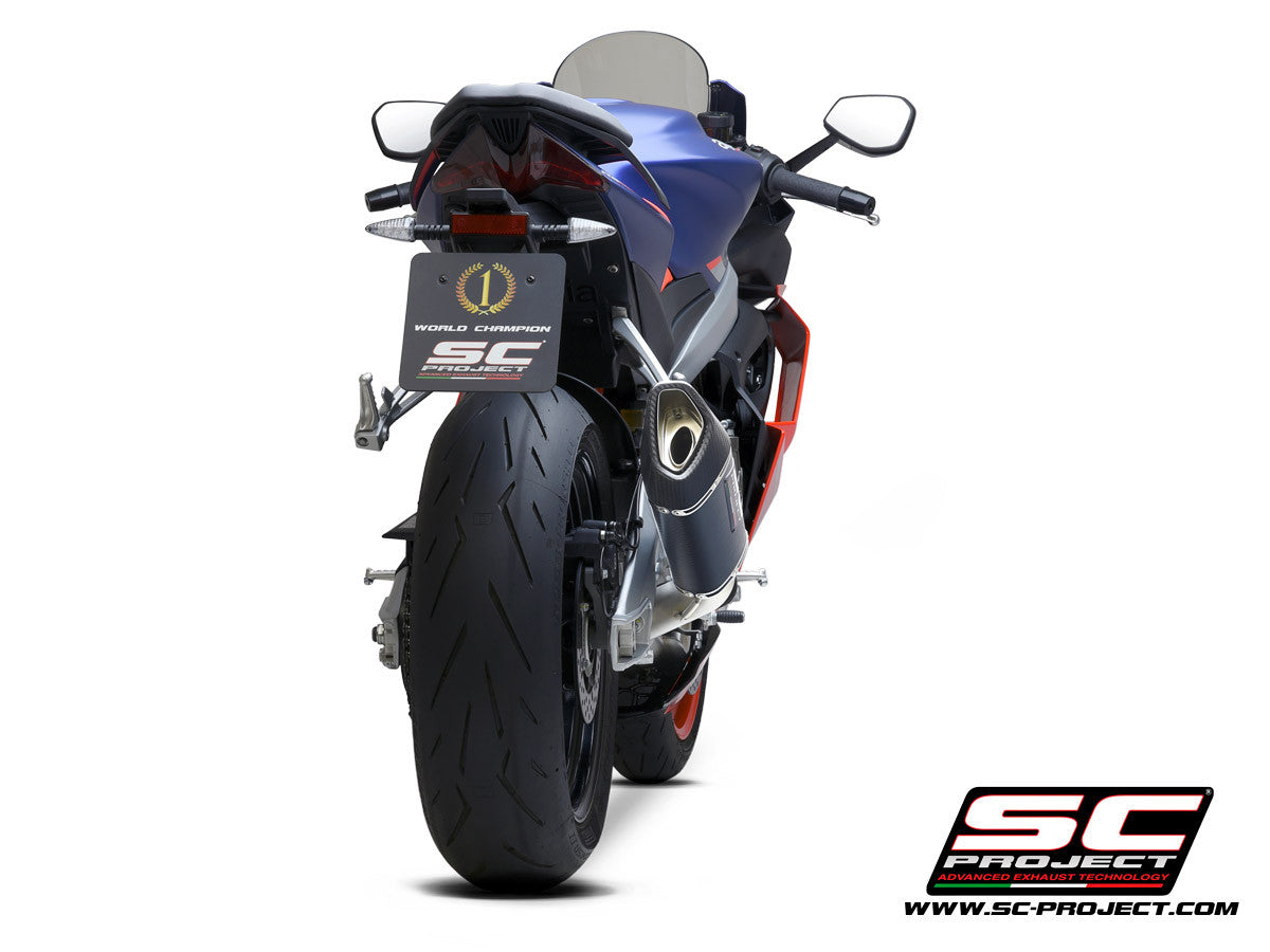 SC-Project nehrđajući čelik kompletni sustav 2-1 SC1-R Aprilia RS 660 (20-24) A23A-KC90 
