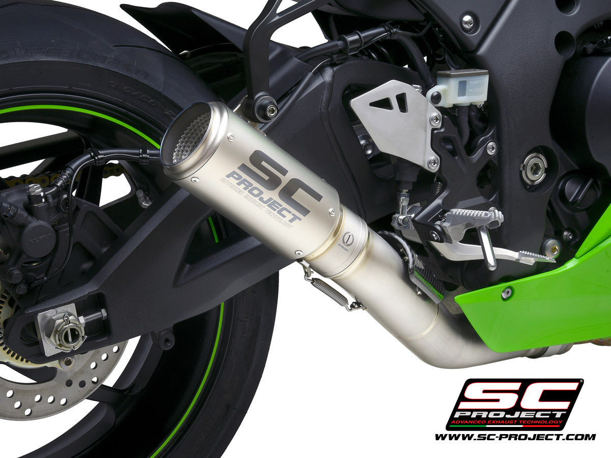 SC-Project Slip-On CR-T + KAT zamjensko cijevo Kawasaki ZX-10 R/RR (21-26) K38A-DET36 