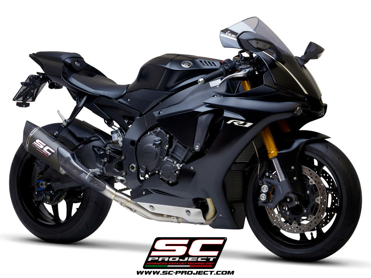 SC-Project Slip-On SC1-R + KAT zamjensko cijev Yamaha YZF-R1/M RN32 (15-16) 