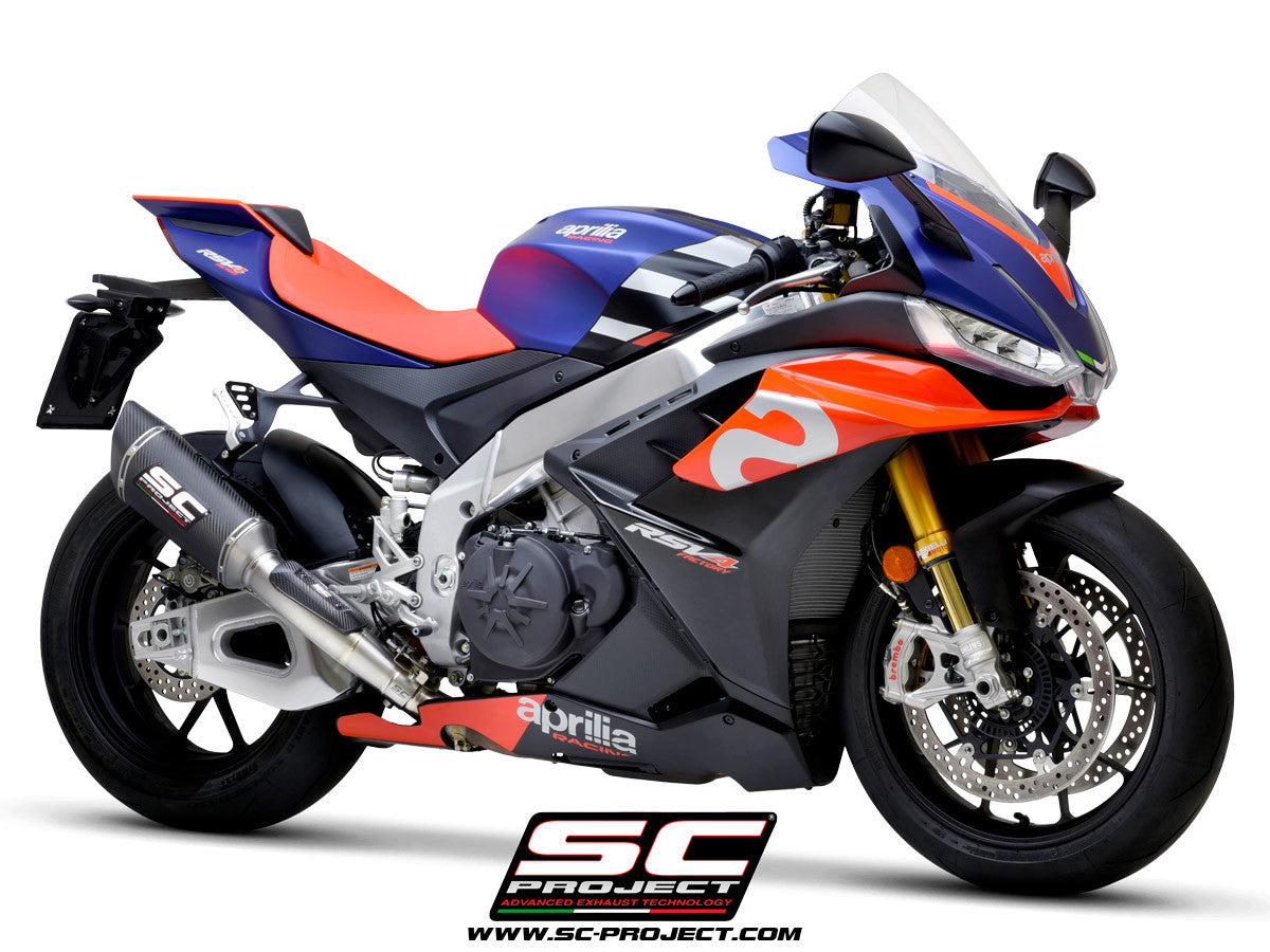 SC-Project Slip-On SC1-R (250mm) Aprilia RSV4 1100 Factory (21-24) A27A-VT90 