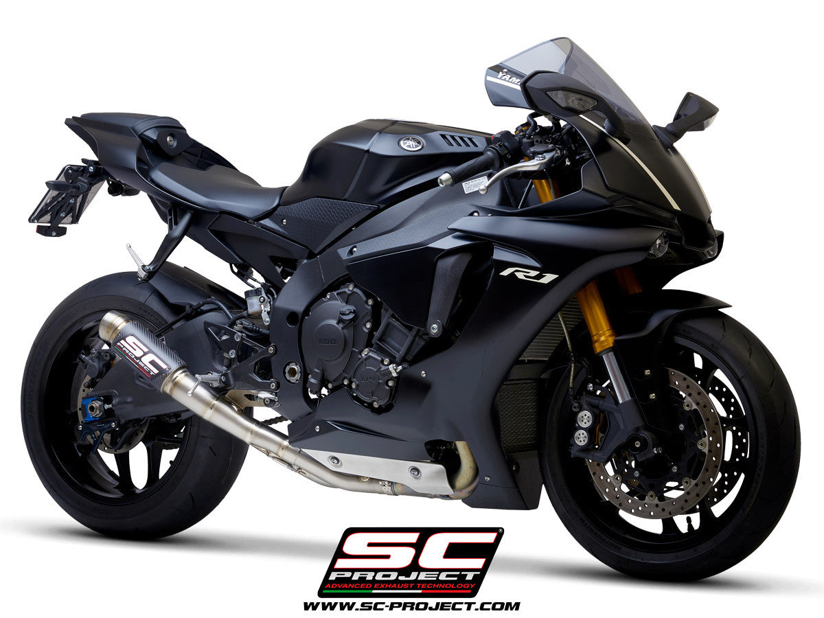 SC-Project Slip-On GP70-R + KAT zamjensko cijevo Yamaha YZF-R1/M RN32 (15-16) Y11A-DET70 