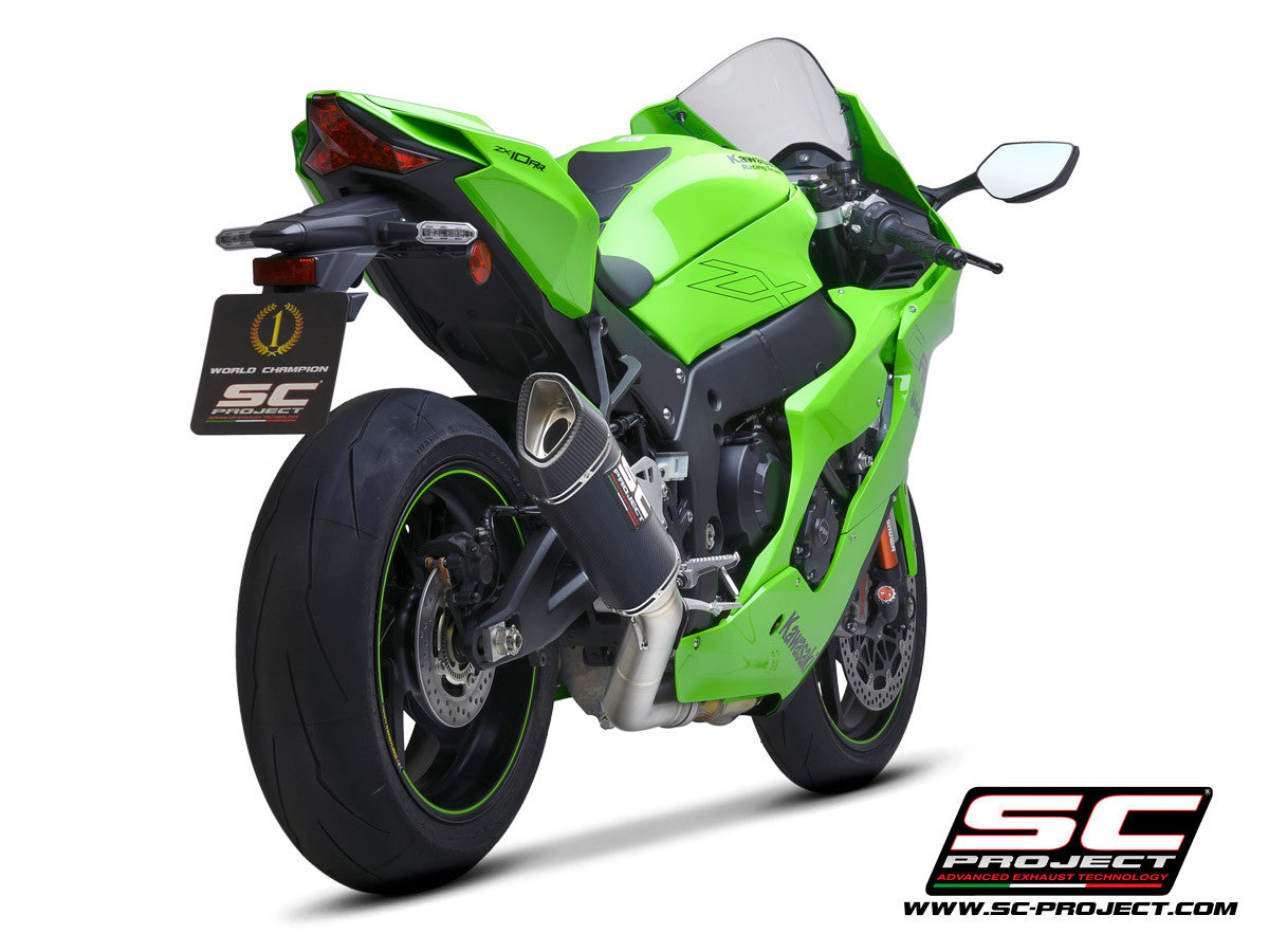 SC-Project Slip-On SC1-R + KAT zamjenska cijev za Kawasaki ZX-10 R/RR (21-26) K38A-DET91C 
