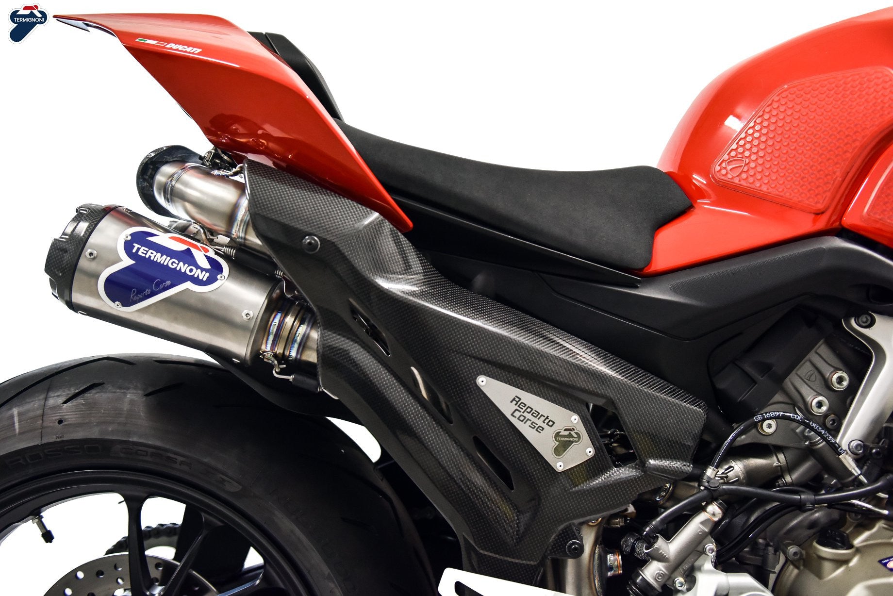 Termignoni kompletna ispušna sustava od nehrđajućeg čelika D200 RHT Ducati Panigale V4/S (18-24) D20009400ITC 
