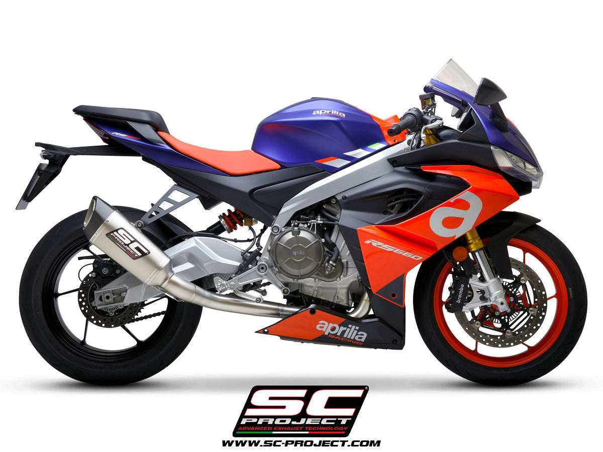 SC-Project Trofeo Titan kompletni sustav 2-1 SC1-R Aprilia RS 660 (20-24) A23A-PTC90 