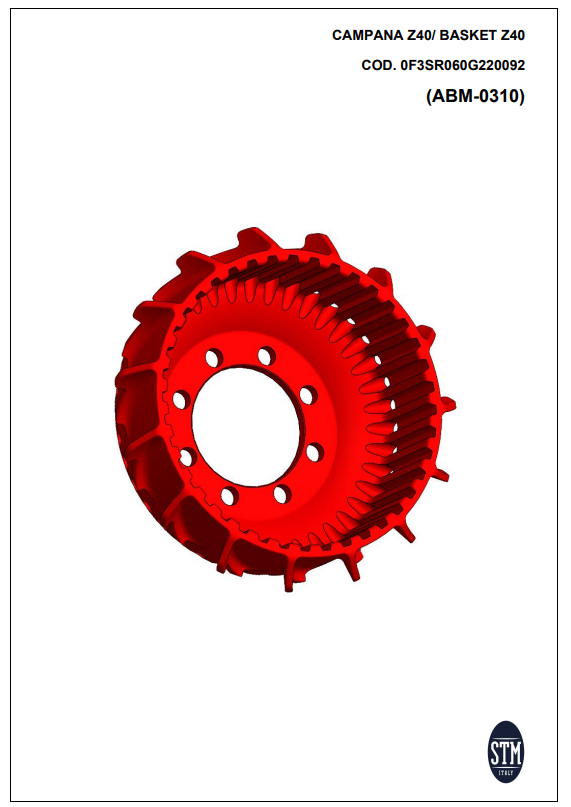 STM EVO GP suha spojka Ducati Panigale V2 955 (20-24) KTT-2600 