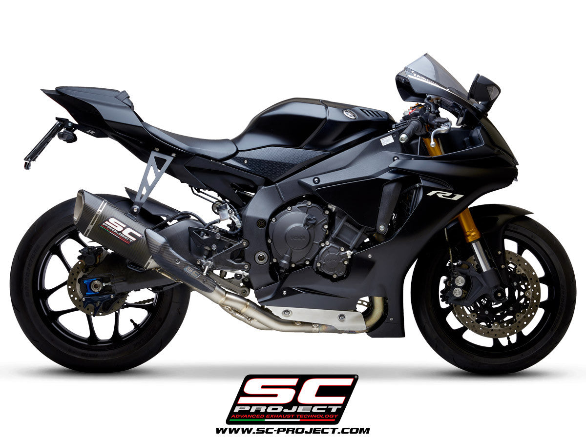 SC-Project Slip-On SC1-R + KAT zamjensko cijev Yamaha YZF-R1/M RN32 (15-16) 