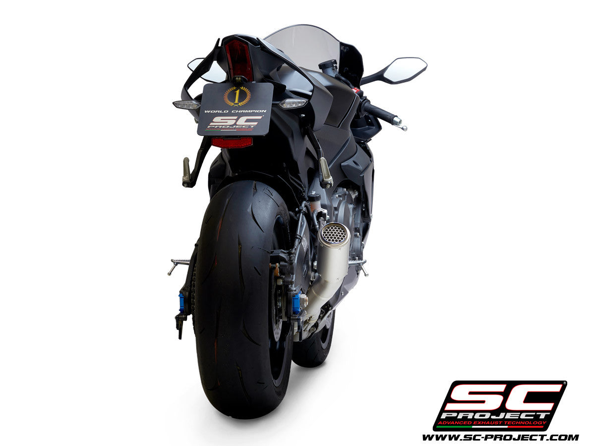 SC-Project Slip-On CR-T + KAT zamjensko cijev Yamaha YZF-R1/M RN32 (15-16) Y11A-DET36 