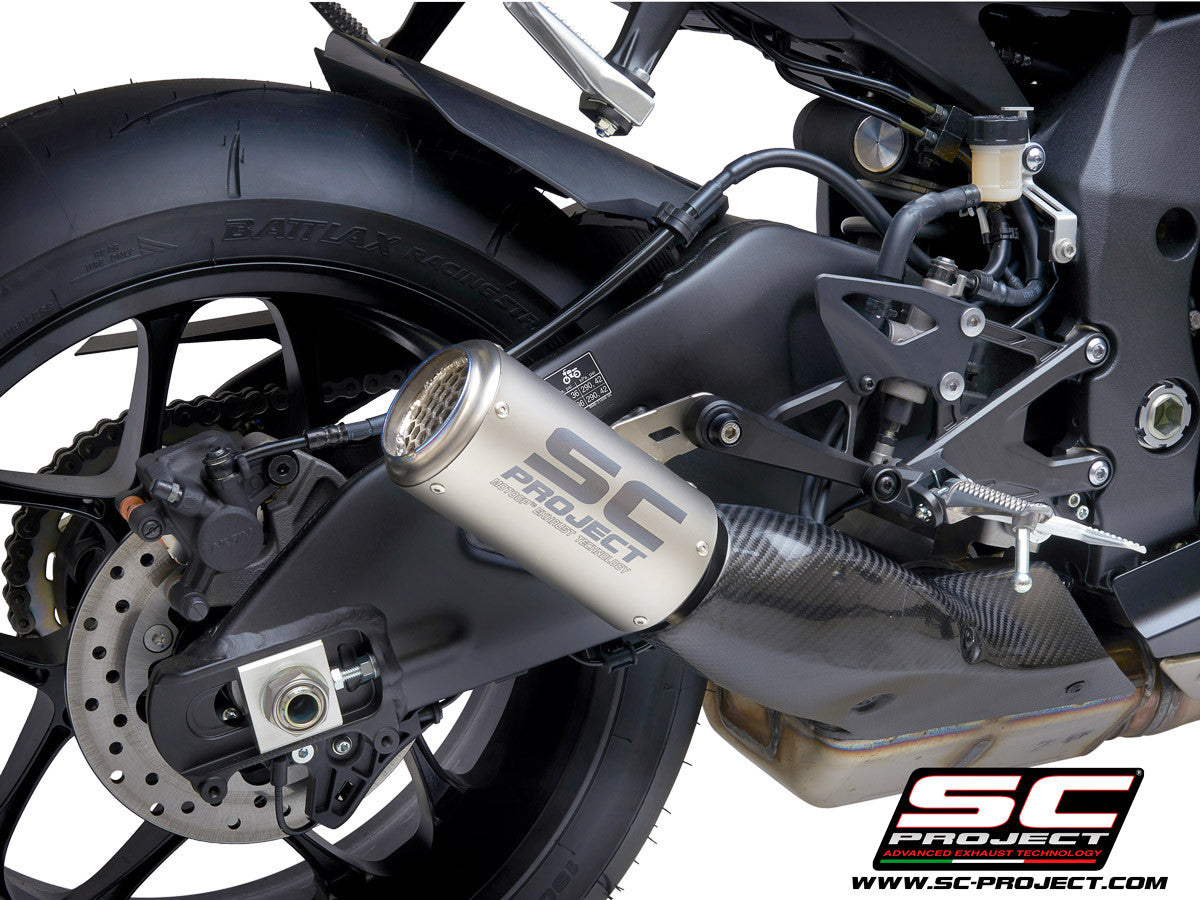 SC-Project Slip-On CR-T Yamaha YZF-R1/M RN49 (17-19) Y11B-T36 