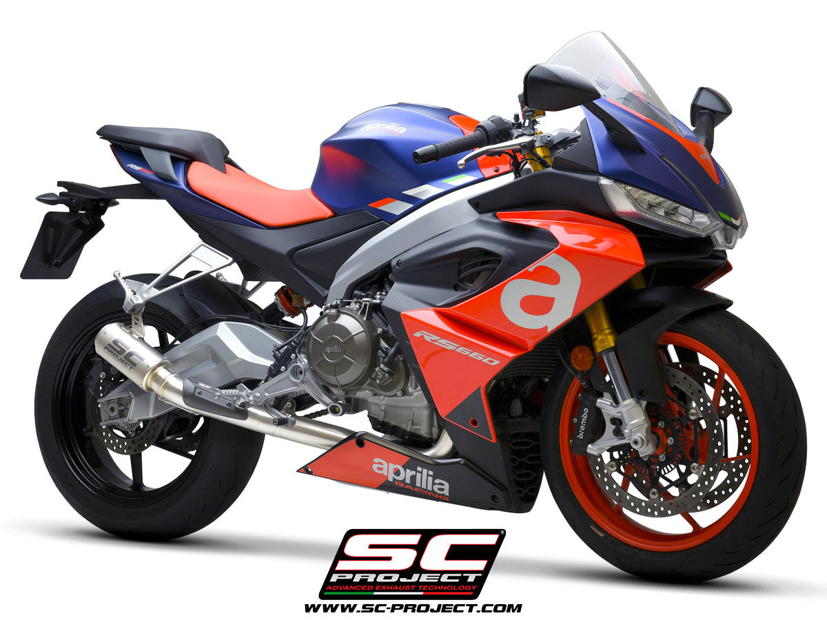 SC-Project nehrđajući čelik kompletni sustav ispuha 2-1 CR-T Aprilia RS 660 (20-24) 