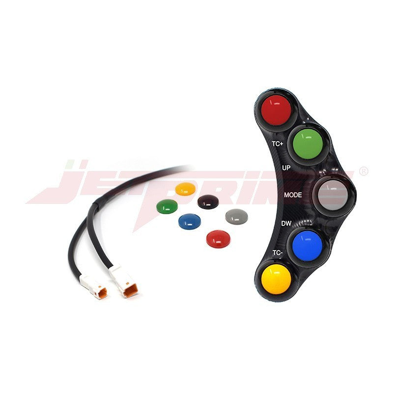 Upravljački prekidač Race lijevi JetPrime Ducati Panigale 1299/S (15-18) JP PLSR 005 