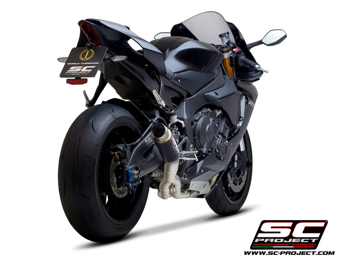 SC-Project Slip-On GP70-R + KAT zamjensko cijevo Yamaha YZF-R1/M RN32 (15-16) Y11A-DET70 