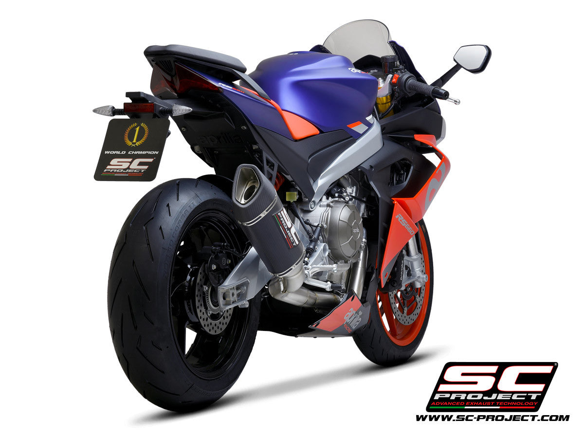 SC-Project Trofeo Titan kompletni sustav 2-1 SC1-R Aprilia RS 660 (20-24) A23A-PTC90 