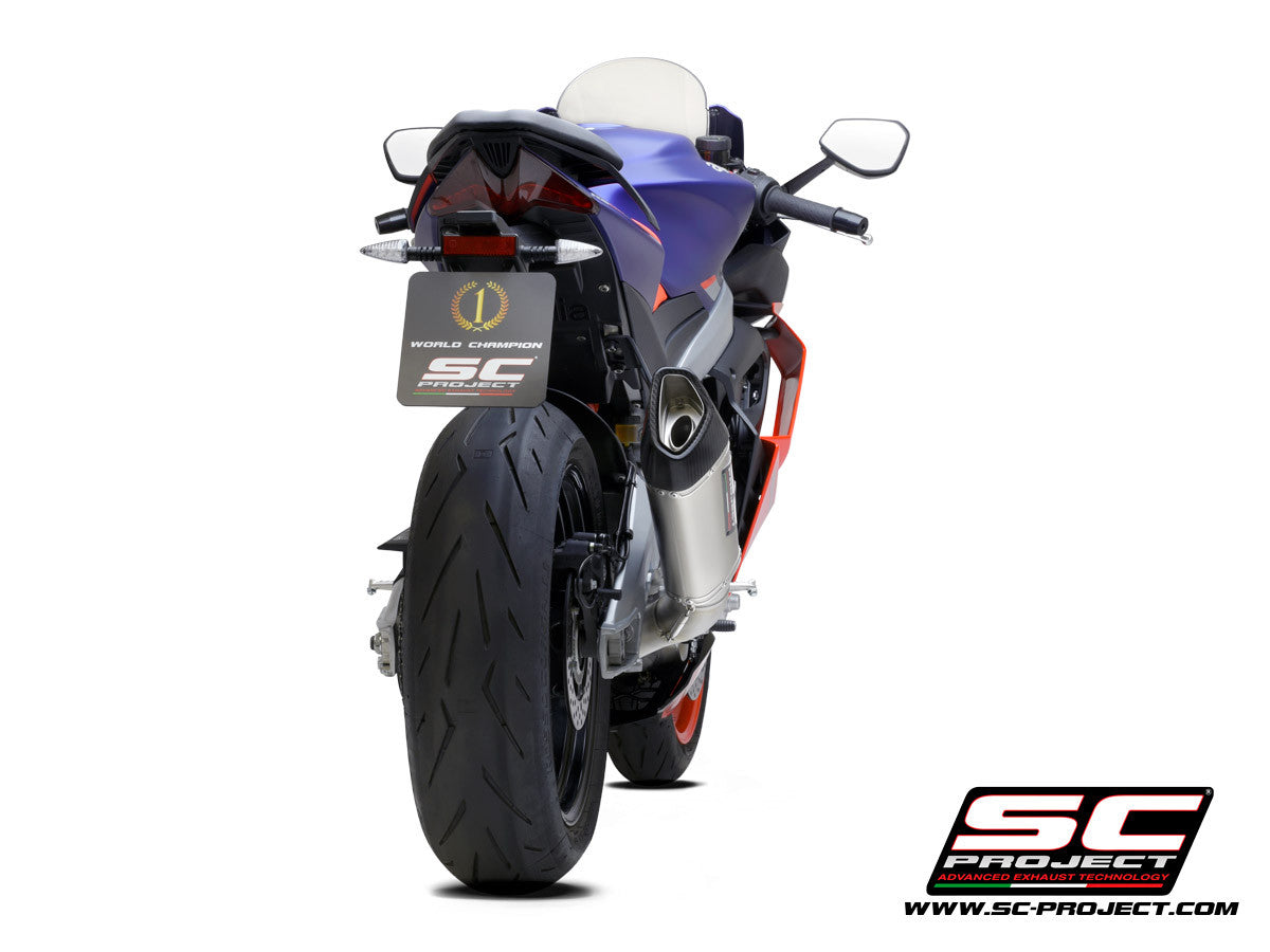 SC-Project Trofeo Titan kompletni sustav 2-1 SC1-R Aprilia RS 660 (20-24) A23A-PTC90 