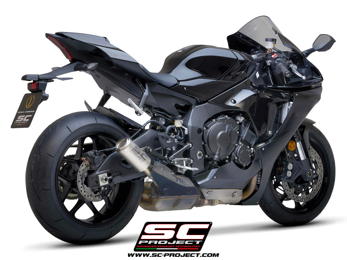 SC-Project Slip-On CR-T Yamaha YZF-R1/M RN65 (20-26) Y11C-T36 