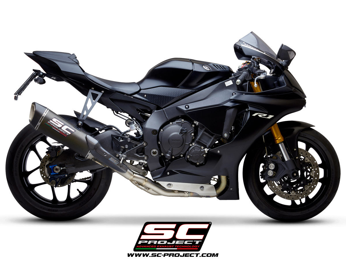 SC-Project Slip-On SC1-R + KAT zamjensko cijev Yamaha YZF-R1/M RN32 (15-16) 