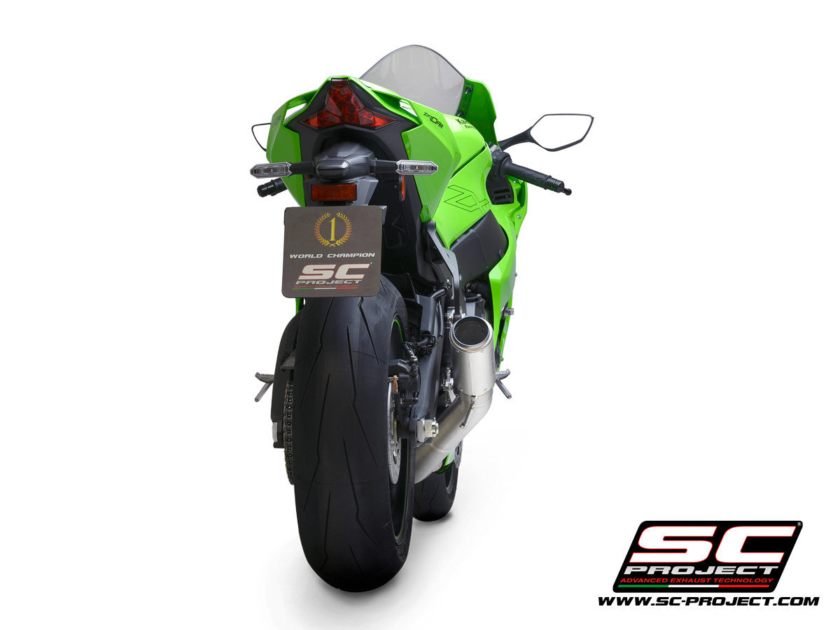 SC-Project Slip-On CR-T + KAT zamjensko cijevo Kawasaki ZX-10 R/RR (21-26) K38A-DET36 