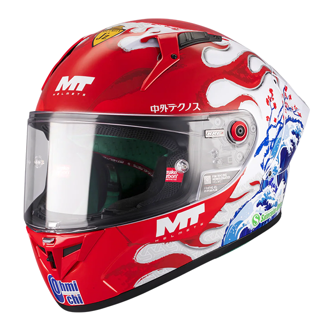 MT-Helmets KRE+ S kaciga Ryusei Yamanaka Replica 2025 A5 Glow Comprehensive 